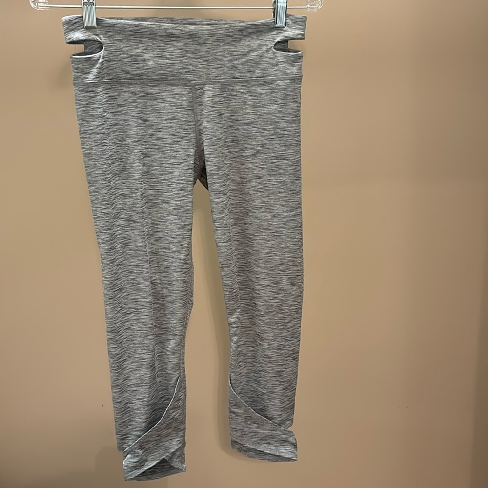 Manduka workout pants cutouts